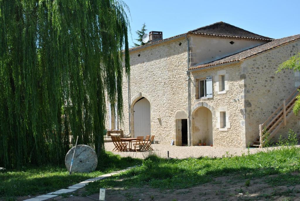 מלון Saint-Quentin-de-Caplong Les Foucauds מראה חיצוני תמונה