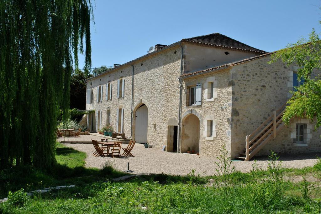 מלון Saint-Quentin-de-Caplong Les Foucauds מראה חיצוני תמונה